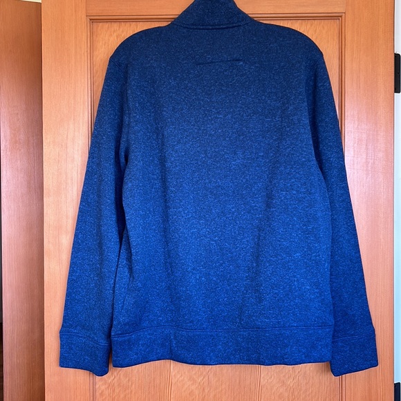 Excellent Condition Men’s Banana Republic Navy Full Zip-up Sweater (Large) - Picture 5 of 5